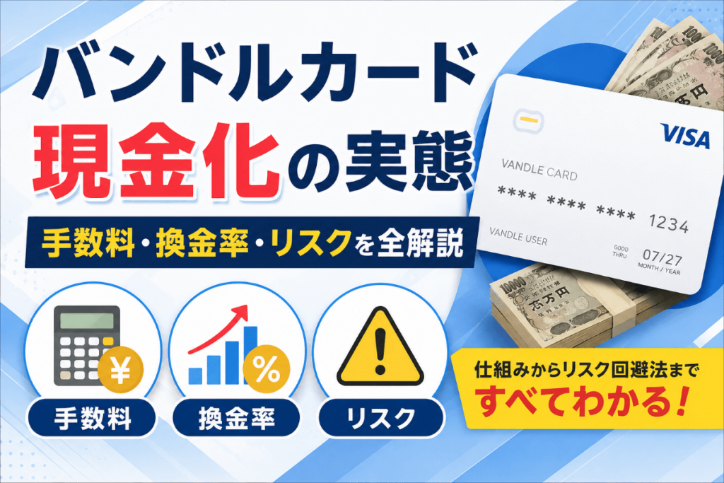 バンドルカード現金化